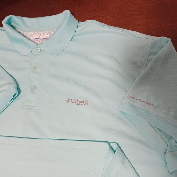 Columbia PFG Men’s Size 3X Vented Polo Shirt - Picture 9 of 12